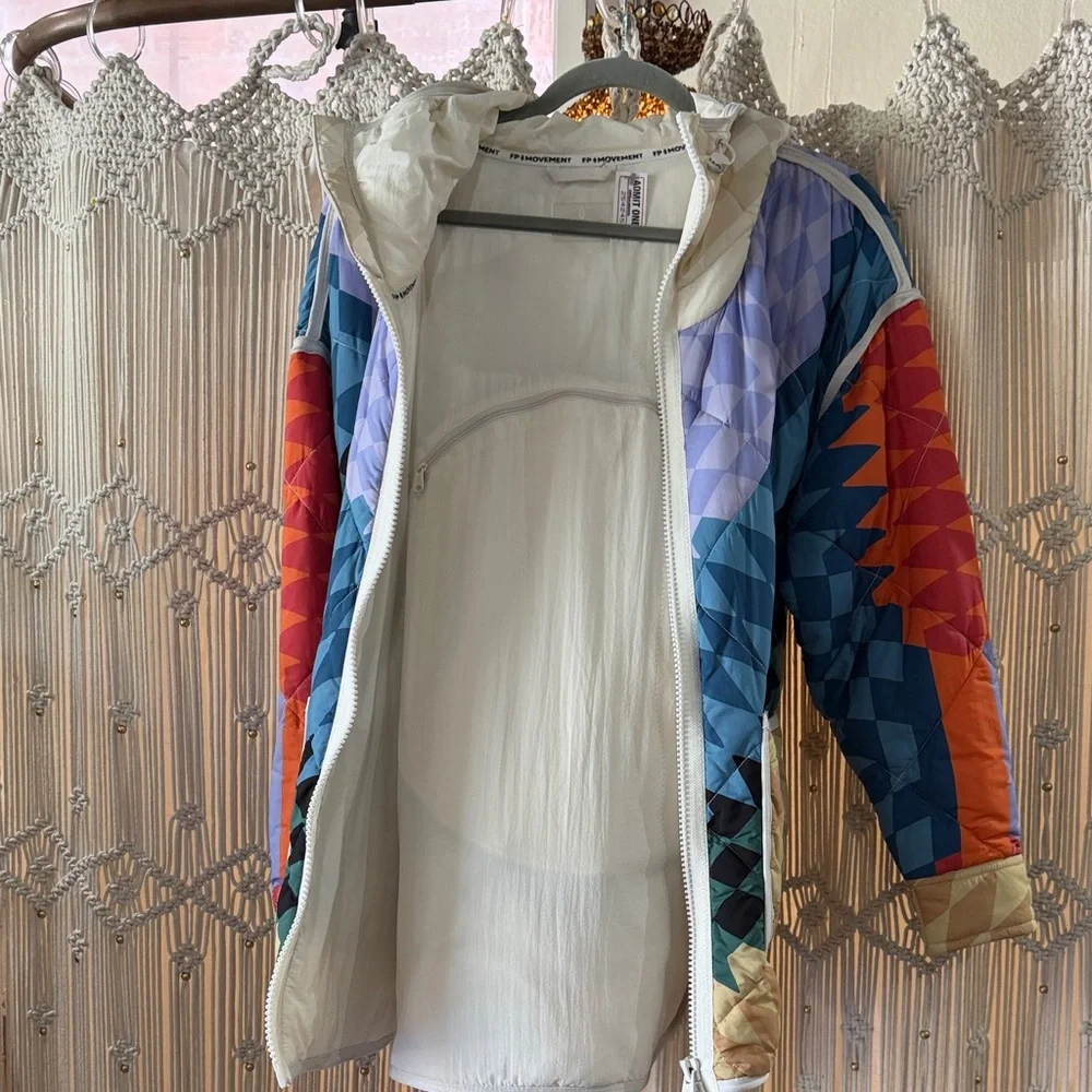 Free People Pria Packable Jacket Parka Coat Everest Quilted - Picture 5 of 6
